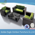 Garden Hemicycle Sectional Weiden Sofa Set